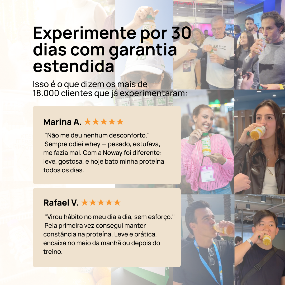 Noway | Sucos proteicos