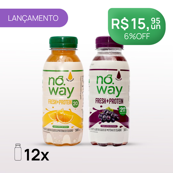 Combo Noway: 6 Uva Proteico + 6 Laranja Proteico