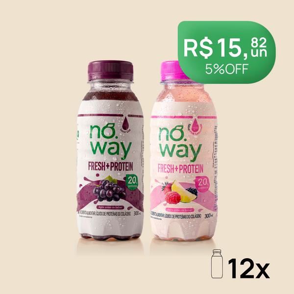 Combo Noway: 6 Uva Proteico + 6 Pink Lemonade Proteico