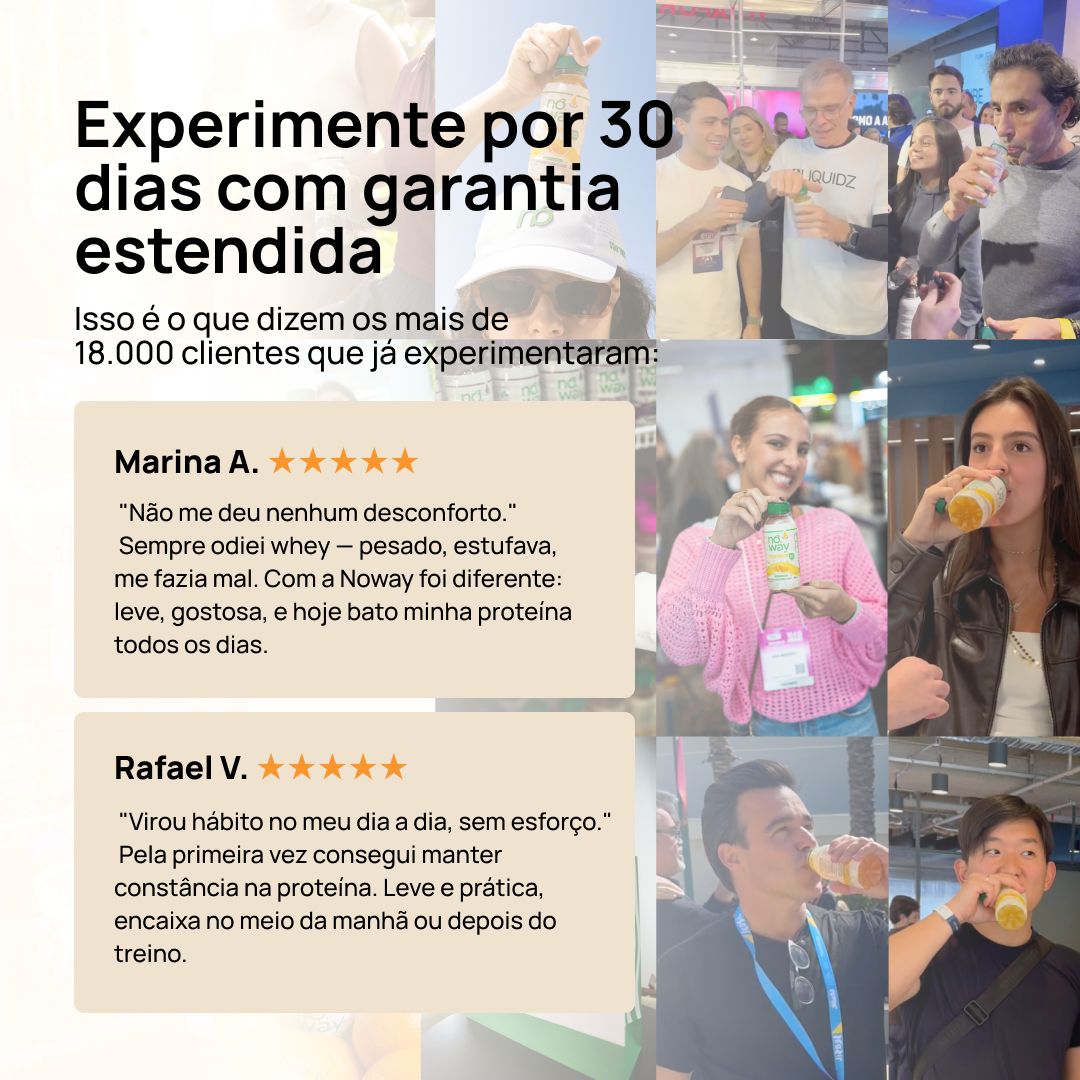 Noway | Sucos proteicos